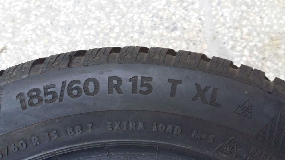Нова зимна гума CONTINENTAL WinterContact TS 860 185/60 R15 88T