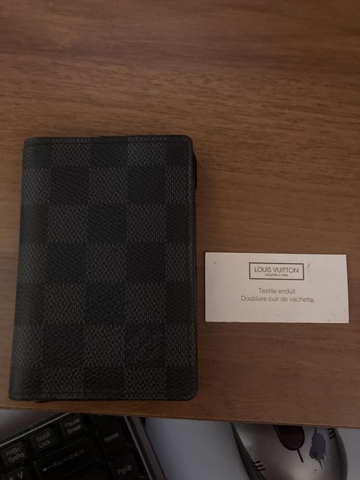Оригинален портфейл-органайзер за карти Луи Витон(не е реплика)