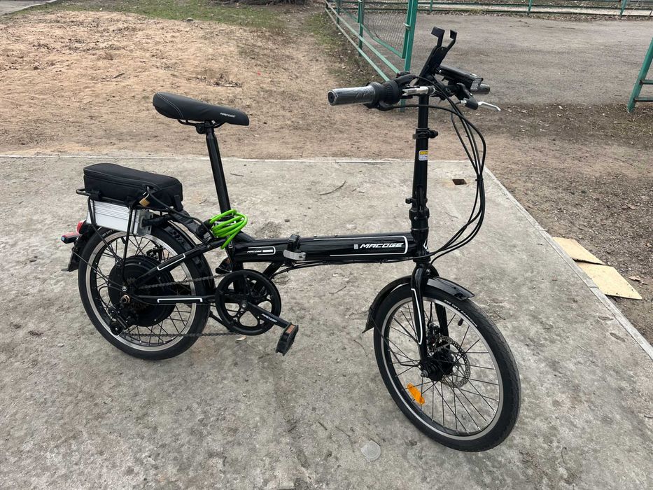 Электровелосипед складной 1000 Ватт (Max 1500W), аккумулятор 48V 13Ah