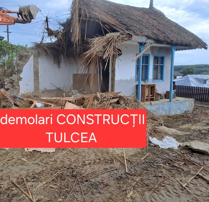 Utilaje  - transport  - demolări  Construcții Tulcea