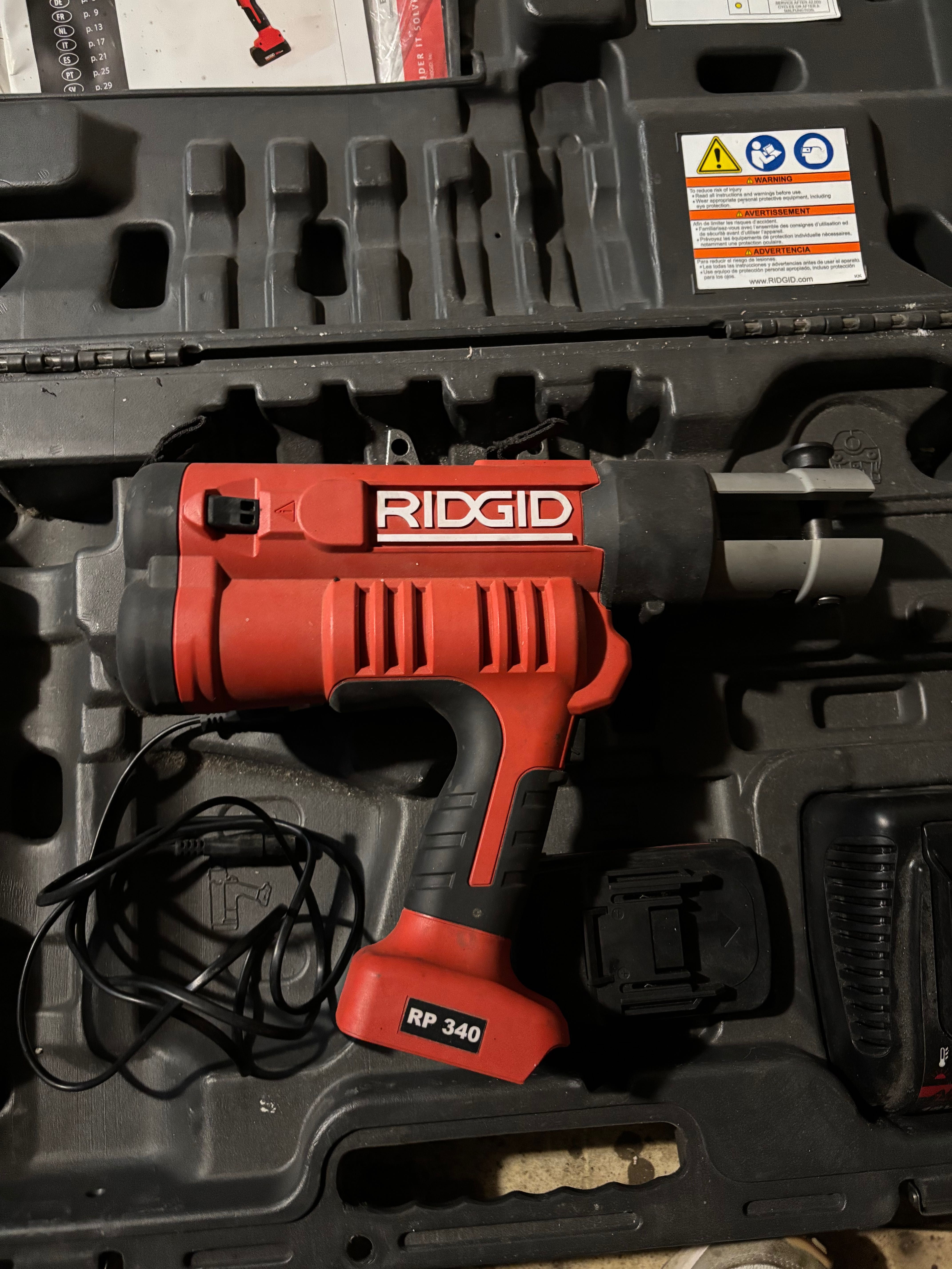 Ridgid P340C Многофункционален пистолет