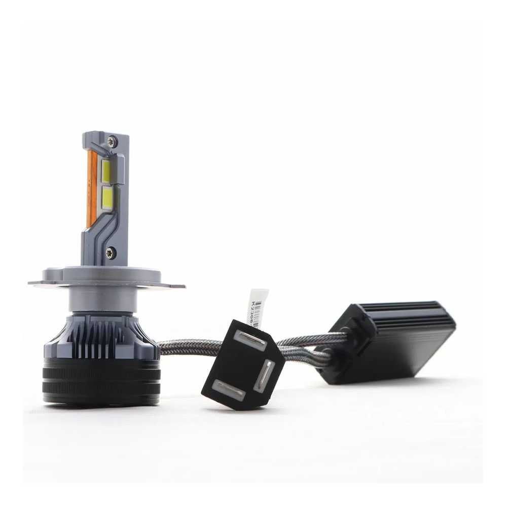 Н4 LED xenon крушки, 65W, Canbus 6000K, комплект, БЕЗПЛАТНА ДОСТАВКА
