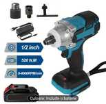 Cheie de impact electrică fără perii 520N.m - 1/2 inch, 4000rpm
