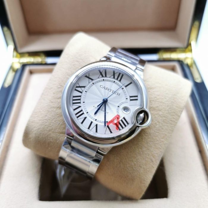 Cartier Balon Bleu 42MM Silver