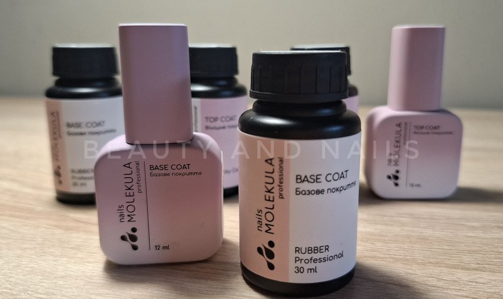 Каучукова база Nails Molekula - Украйна (Без ТПО!)