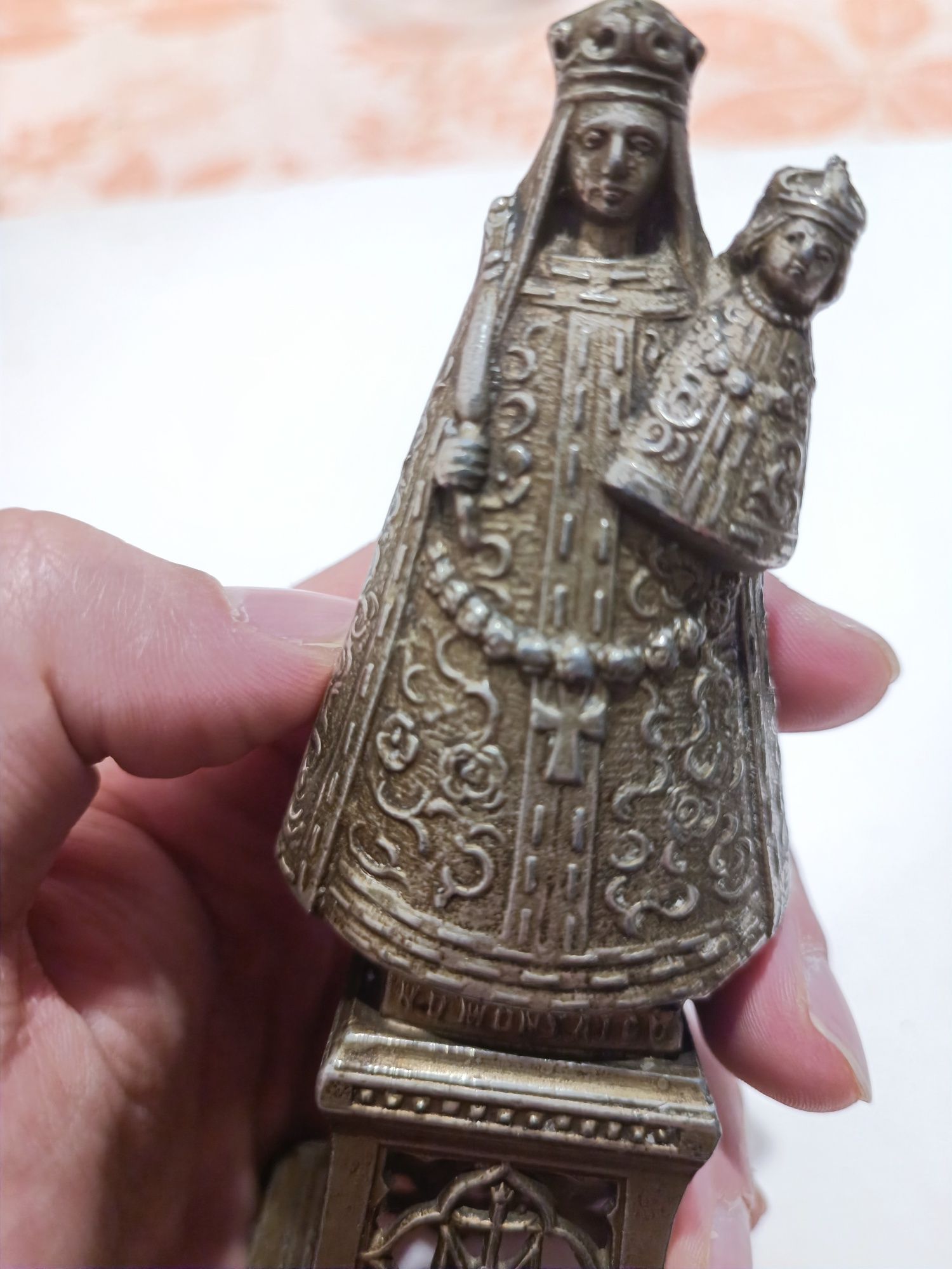Антикварна фигура на Пресвета Богородица -Дева Мария