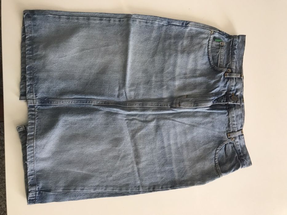 Дънкови поли Levis, BENETTON, G-STAR, VERO MODA 38 номер