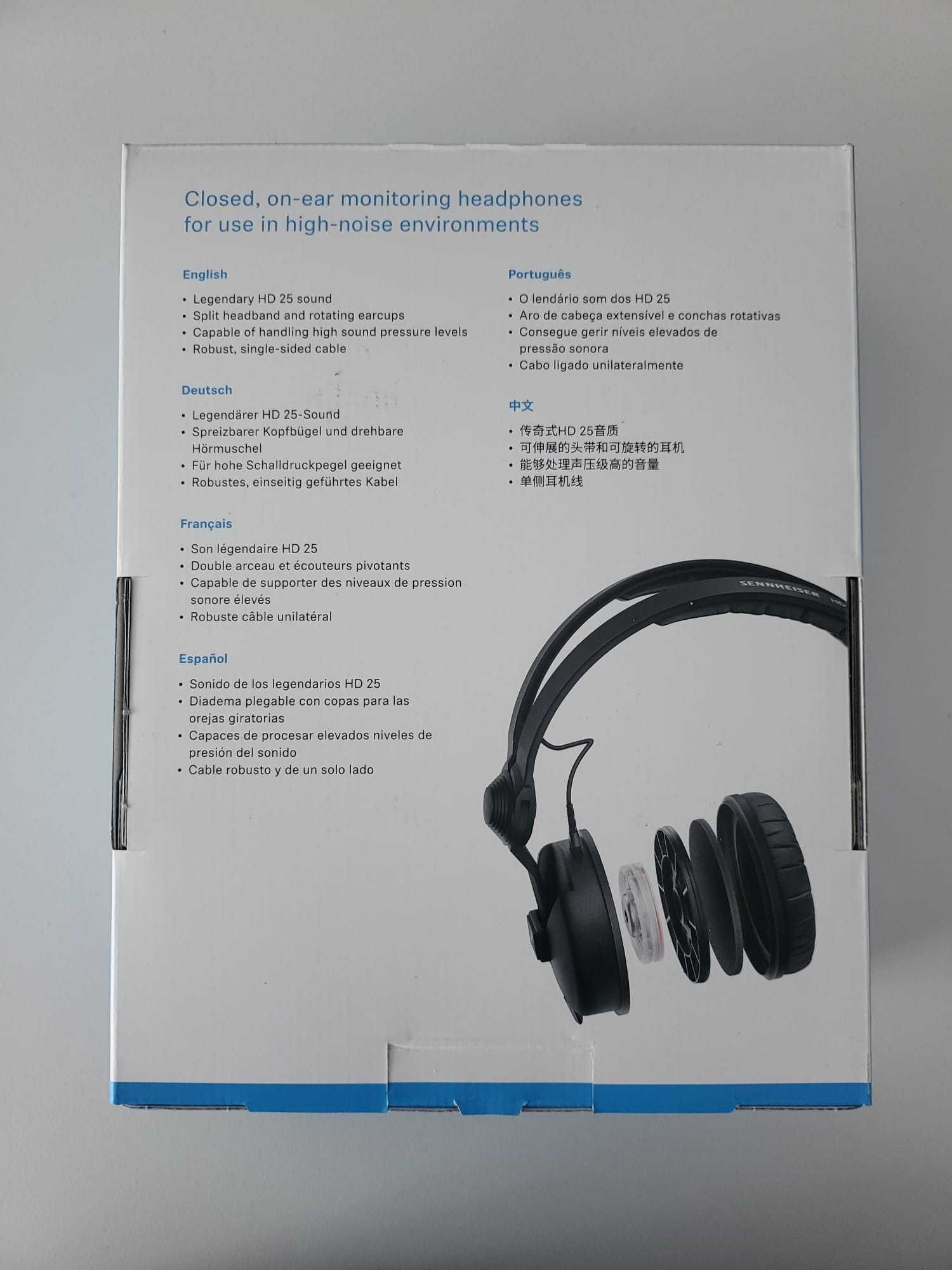 Casti DJ/studio Sennheiser HD25 sigilate