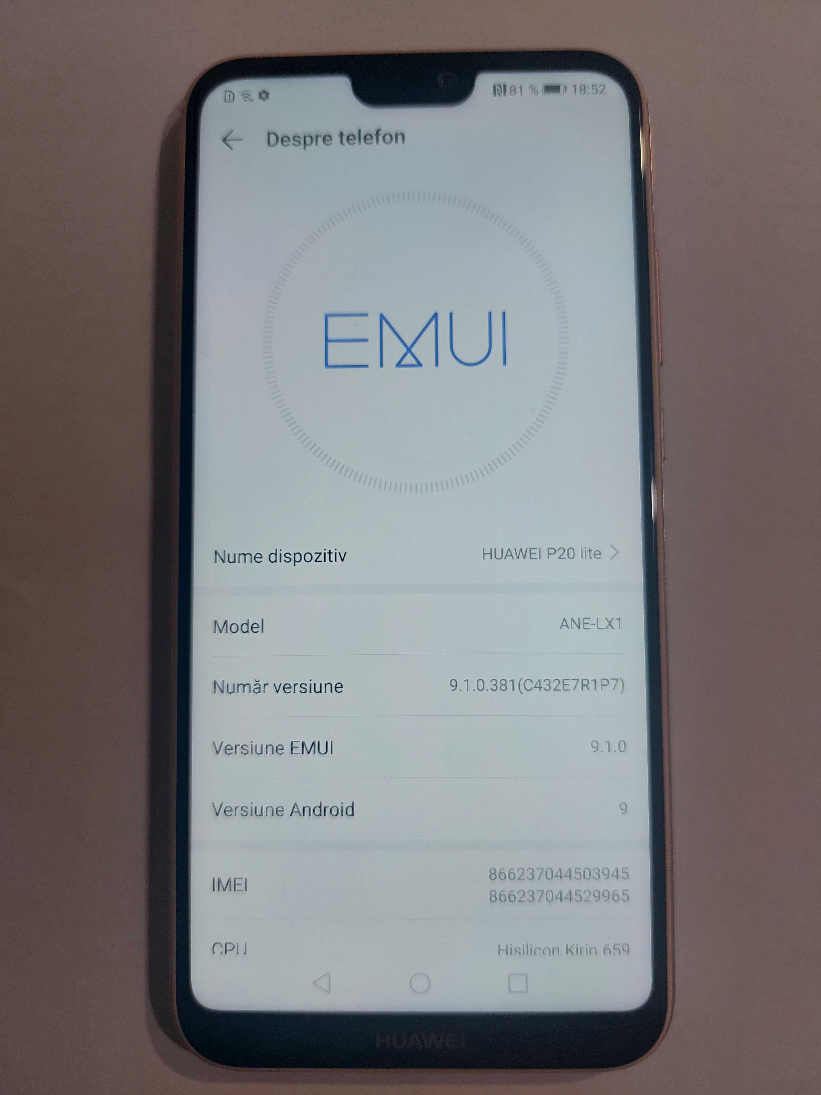 HUAWEI P20 lite impecabil ca nou