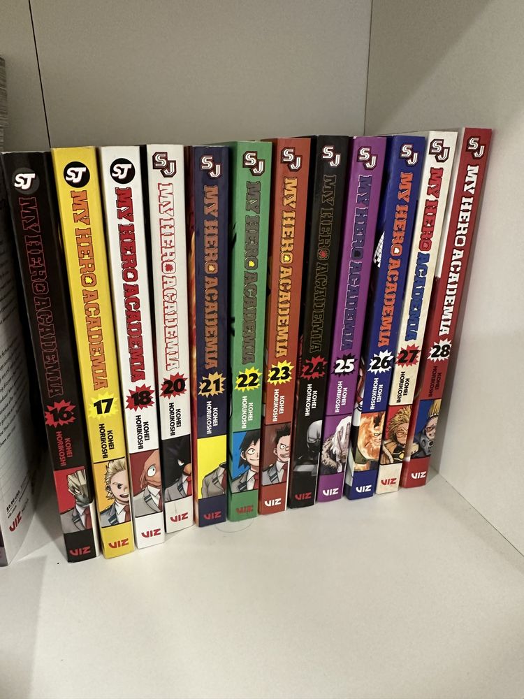 Manga ,  My Hero Academia , manga vol 1-28