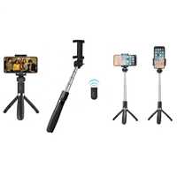 Selfie stick - Trepied - suport telefon, telecomanda Bluetooth