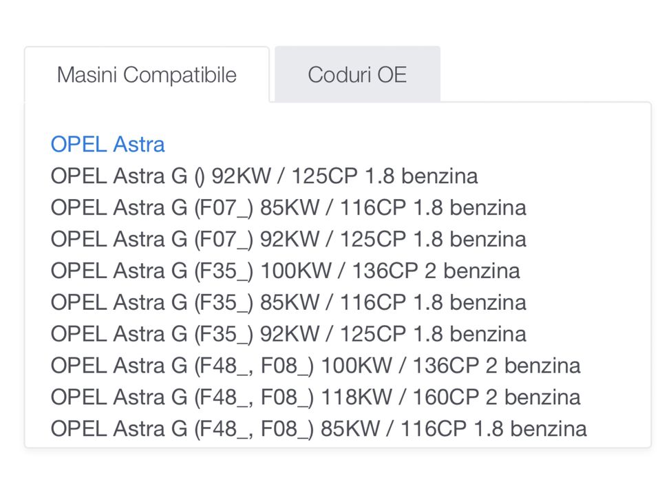 Senzor debit aer-astra g h Vectra Corsa zafira Saab