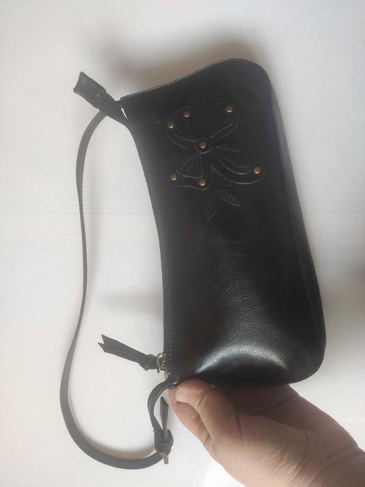 Geanta piele accesoriu moda anii 90