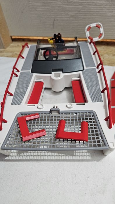 Cataraman playmobil jucarie baieti barca