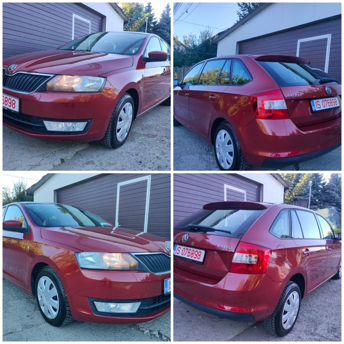Skoda rapid Elegance 1.6 TDI 105 cp 2014 Euro 5 recent adusa