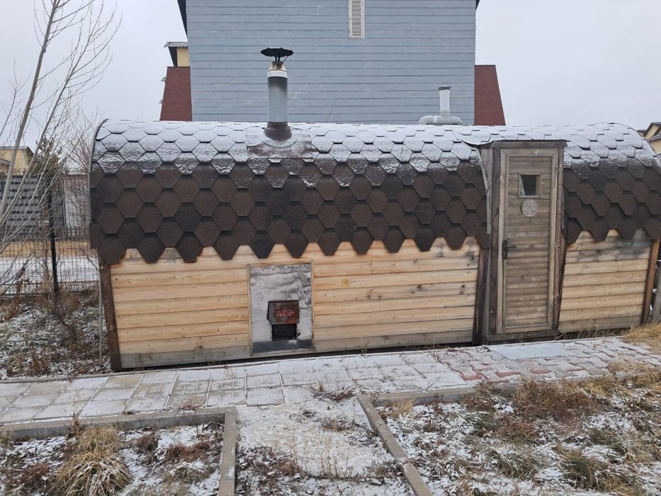 Баня деревянная