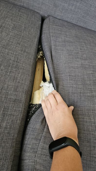 Диван канапе с лежанка и място за багаж Friheten от Икеа