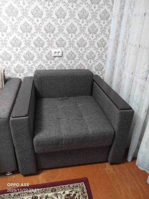 Кресло кровать с ящикам для хранения вещей