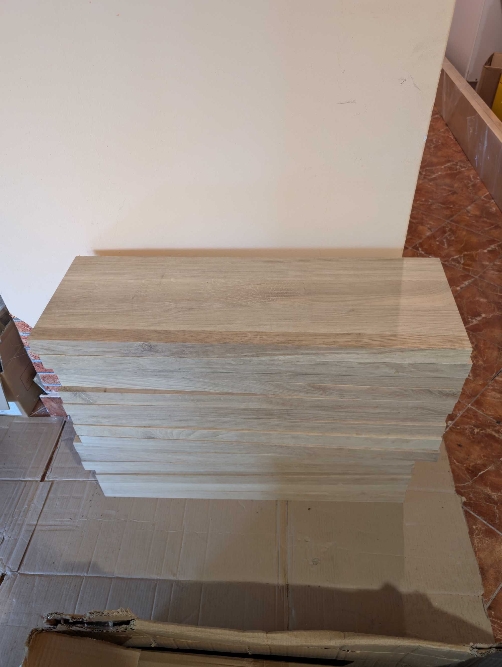 Scândură de stejar pentru scară