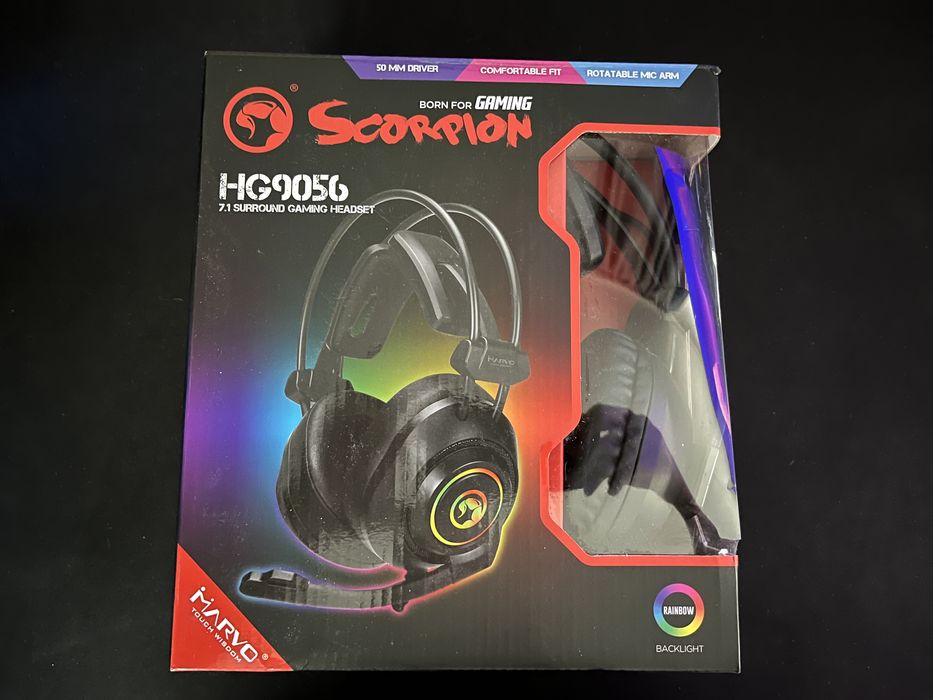 Scorpion HG9056 gaming слушалки