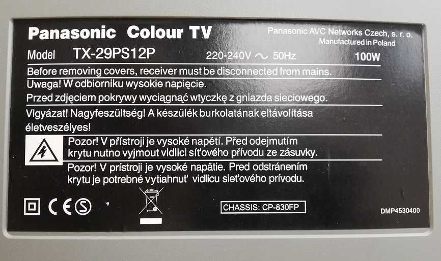 Televizor Panasonic Quintrix diagonala 70 cm