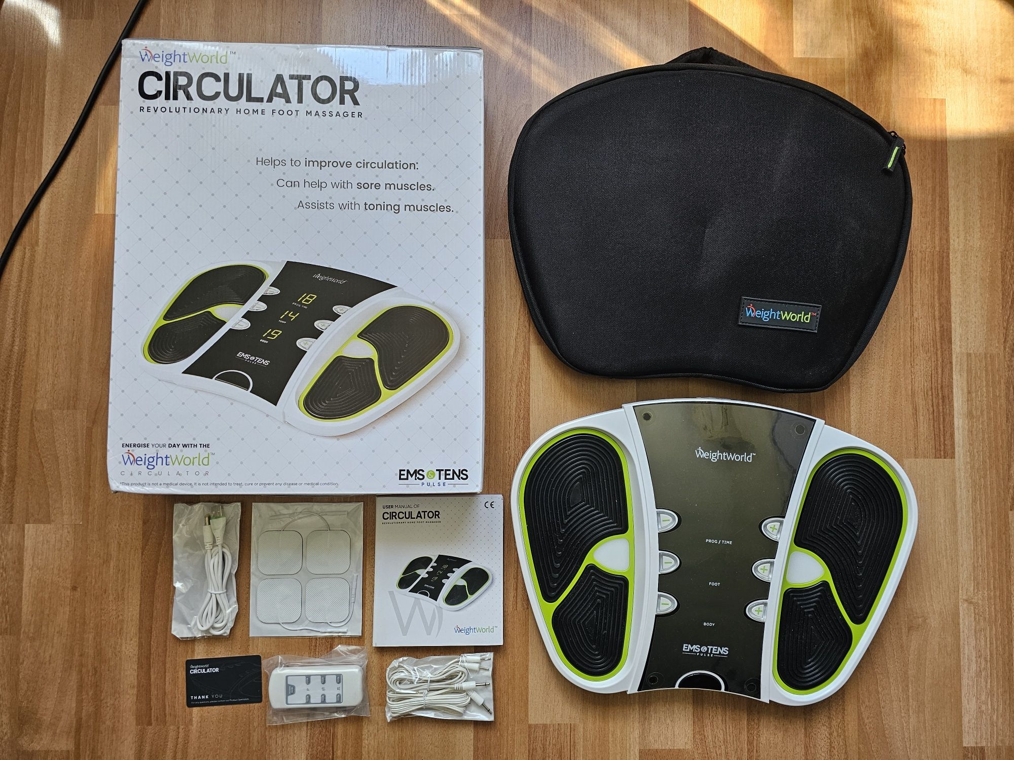 Aparat vibromasaj picioare intreg corpul Weightworld UK - Nou ambalat