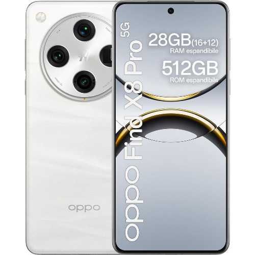 Oppo Find X8 Pro, 512 Gb, Dual Sim, Pearl White | UsedProducts.ro