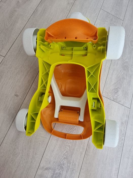 Jucarie antemergator ecologic Chicco, Broasca testoasa Walk and Ride,