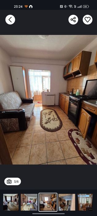 Apartament 2 camere mobilat .