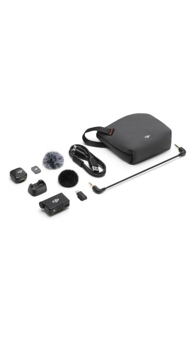 Микрофон DJI Mic Mini 1 TX + 1 RX Type-C черный