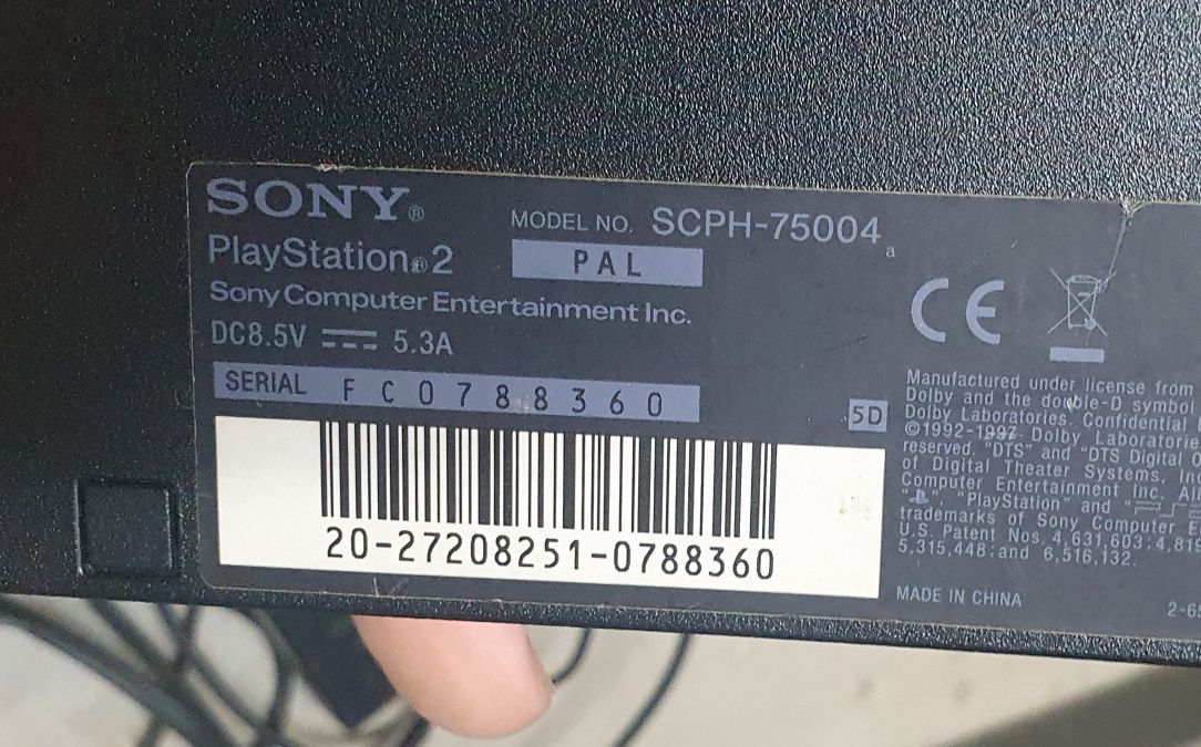 Playstation 2 slim 75004