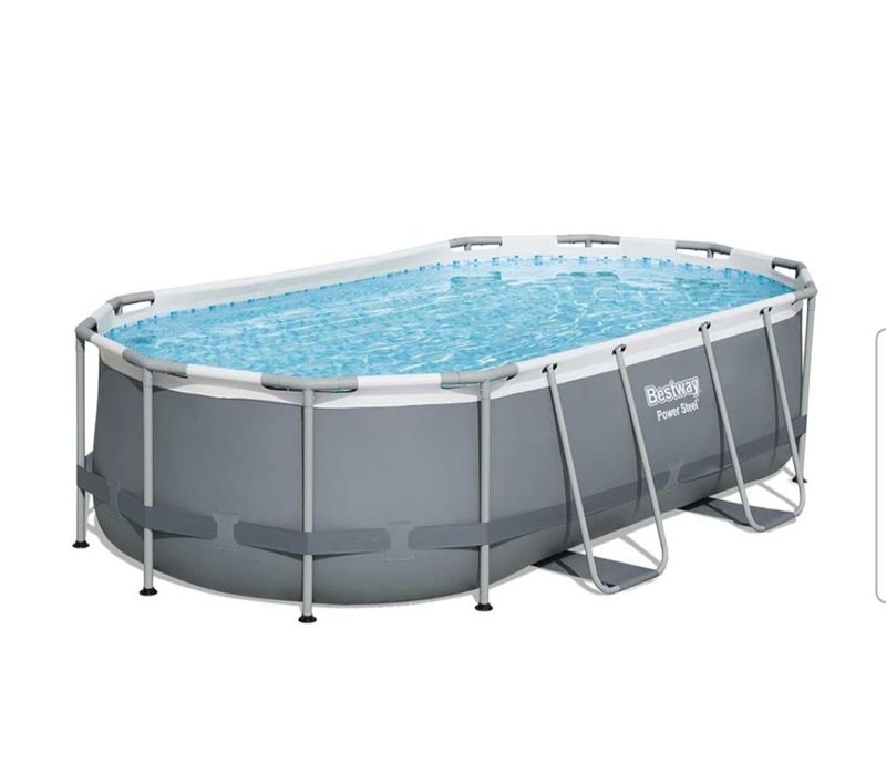 Piscina ovala 427×250×100