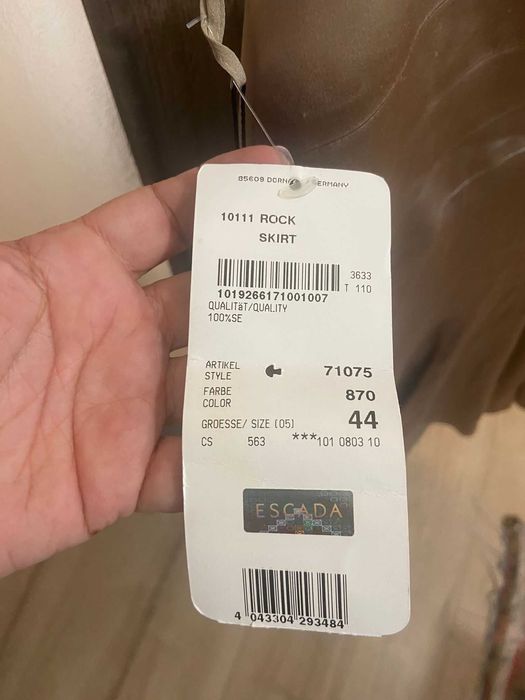 Fustă ESCADA, midi, nepurtată(cu etichetă), măsura 44