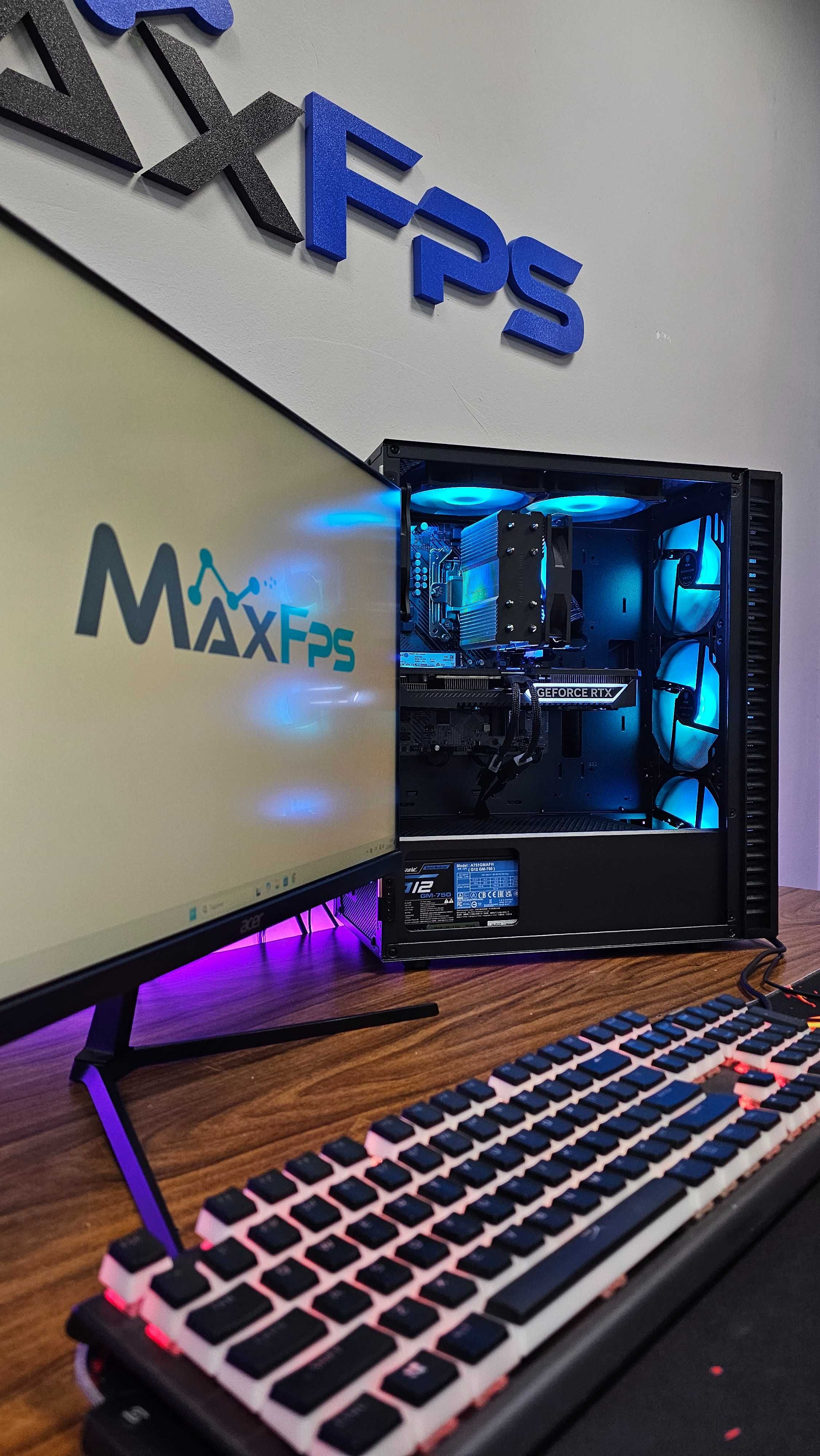 Чисто нов! RTX4070, Ryzen 5 7600, 32GB RAM DDR5 Геймърски компютър!