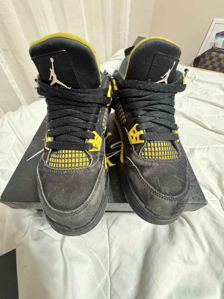 Air Jordan 4 Yellow Thunder (folositi)