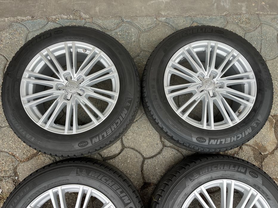 Jante aliaj 5x112mm, anvelope iarna 235/60 R18, Audi Q5, Mercedes