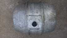 Butoi aluminiu 100l