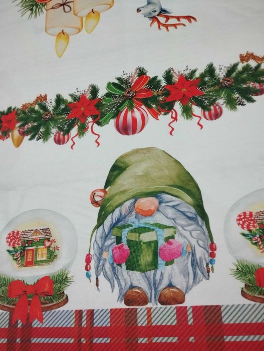 Скатерть новогодняя