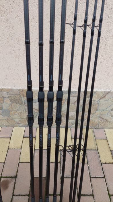 4 lansete okuma ls 6k de 3.90m 3,5lb 2buc, 3 okuma cb 3.60m 3,5lb