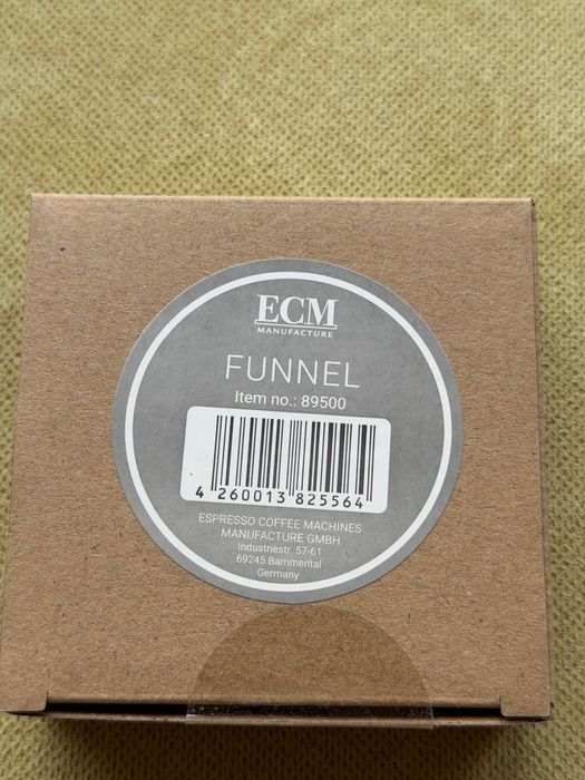 Accesorii ECM: Tamper ECM 58.4 mm, ECM Leveler, ECM Funnel