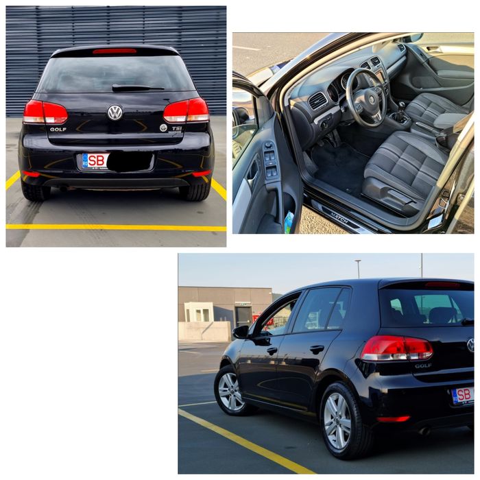 VW Golf 6 MATCH/ 105 cp/Benzină/Euro 5/Impecabil