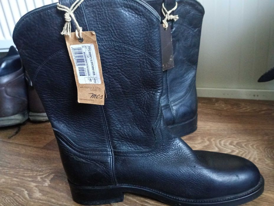 Cizme moto din piele