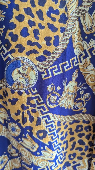 Дамска Копринена риза Бароков стил  XL