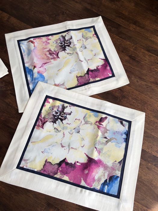 4 шт - НАБОР ланчмат для стола, сервировочный коврик, плейсмат