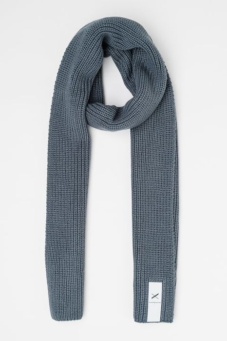 Fular din amestec de lana, Verde persan ARMANY EXCHANGE nou