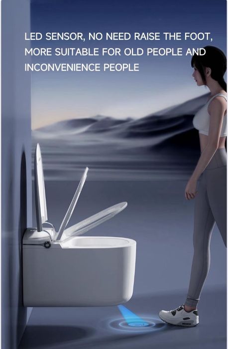 Умна окачена тоалетна / Smart Toilet