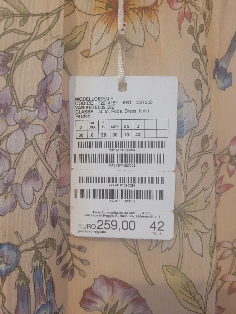 Rochie noua Marella mătase naturala