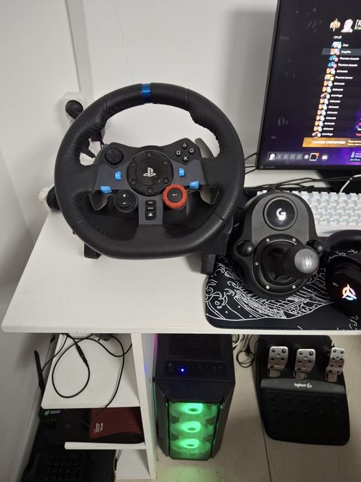 Logitech G29 Руль Педали Шифтер