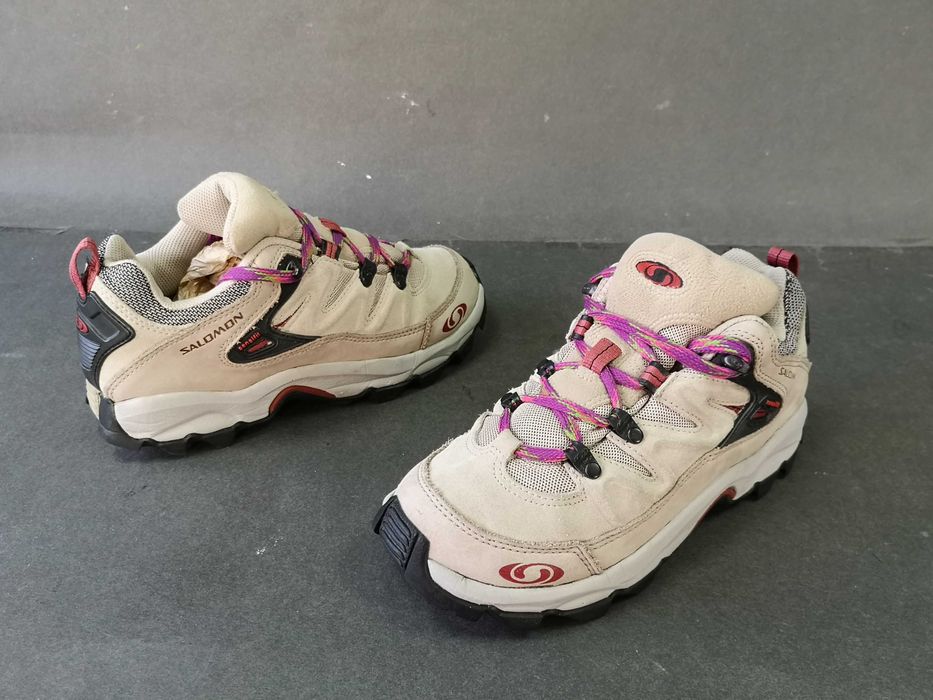 Bocanci PIELE Ghete munte dama copii 41 42 SALOMON Sensifit- Ca NOI