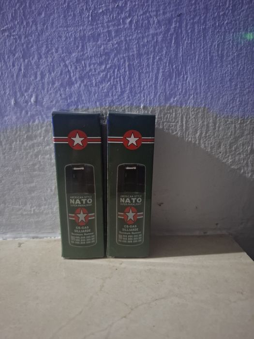 Spray nato cu gaz